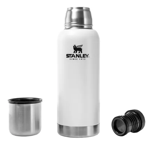 Termo stanley blanco 1L pico cebador